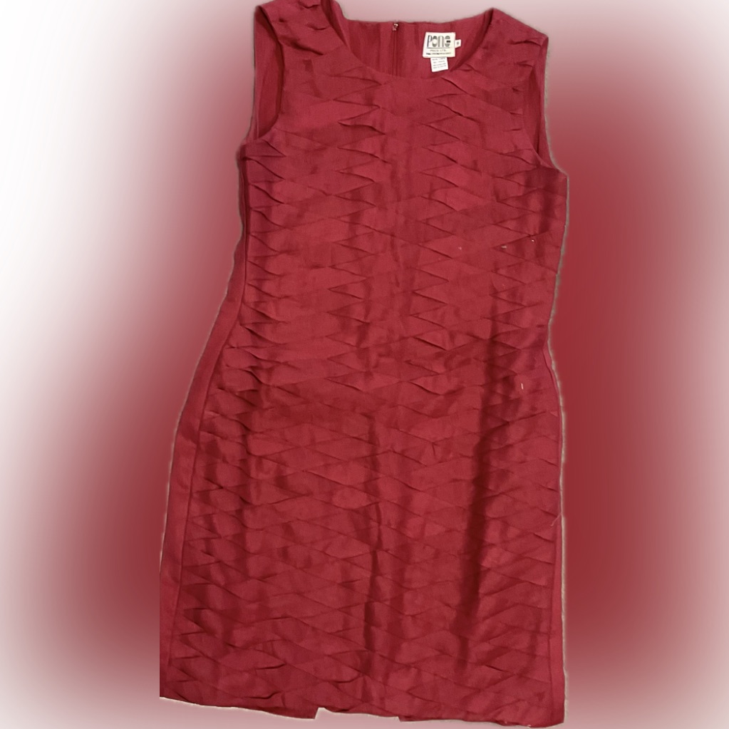 Vintage “Pong” Linen Dress